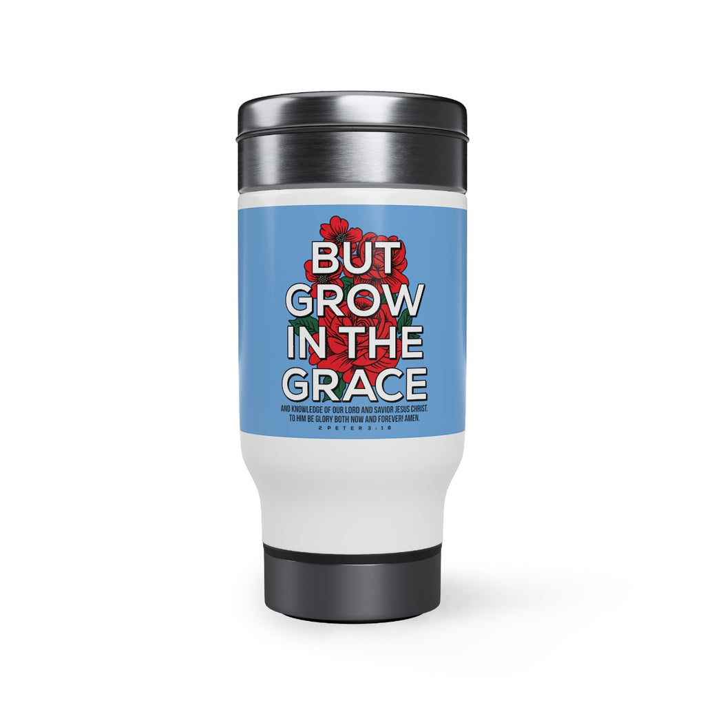 Growth Is Growth No Matter How Small – Engraved Stainless Tumbler,  Personalized Travel Mug, Motivational Gift Mug – 3C Etching LTD